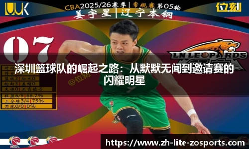 深圳篮球队的崛起之路：从默默无闻到邀请赛的闪耀明星